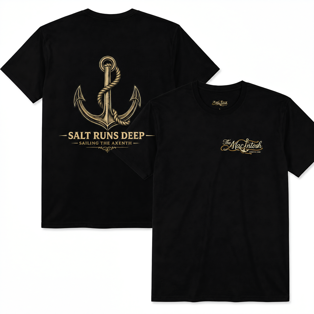 Salt Runs Deep Anchor Tee