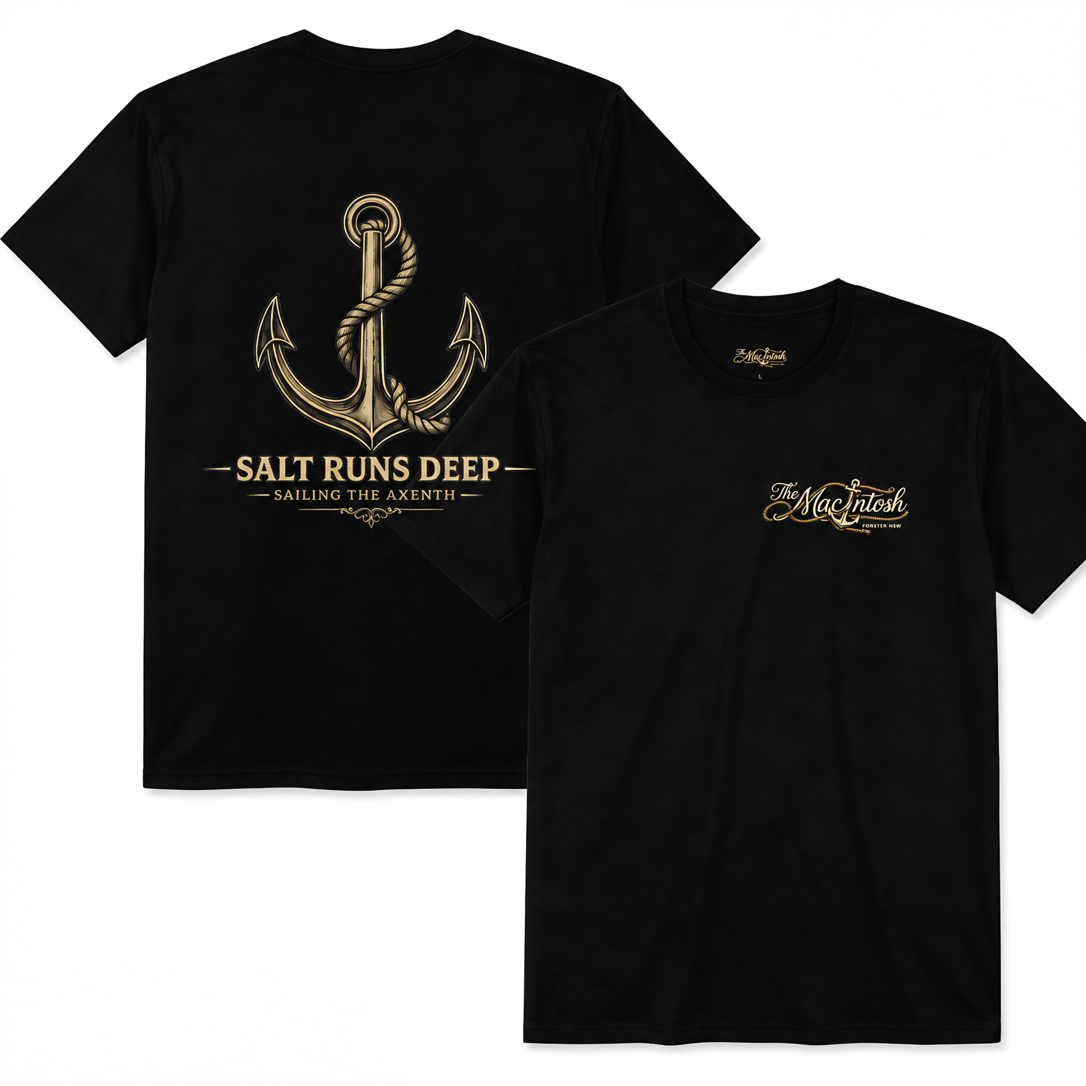 Salt Runs Deep Anchor Tee