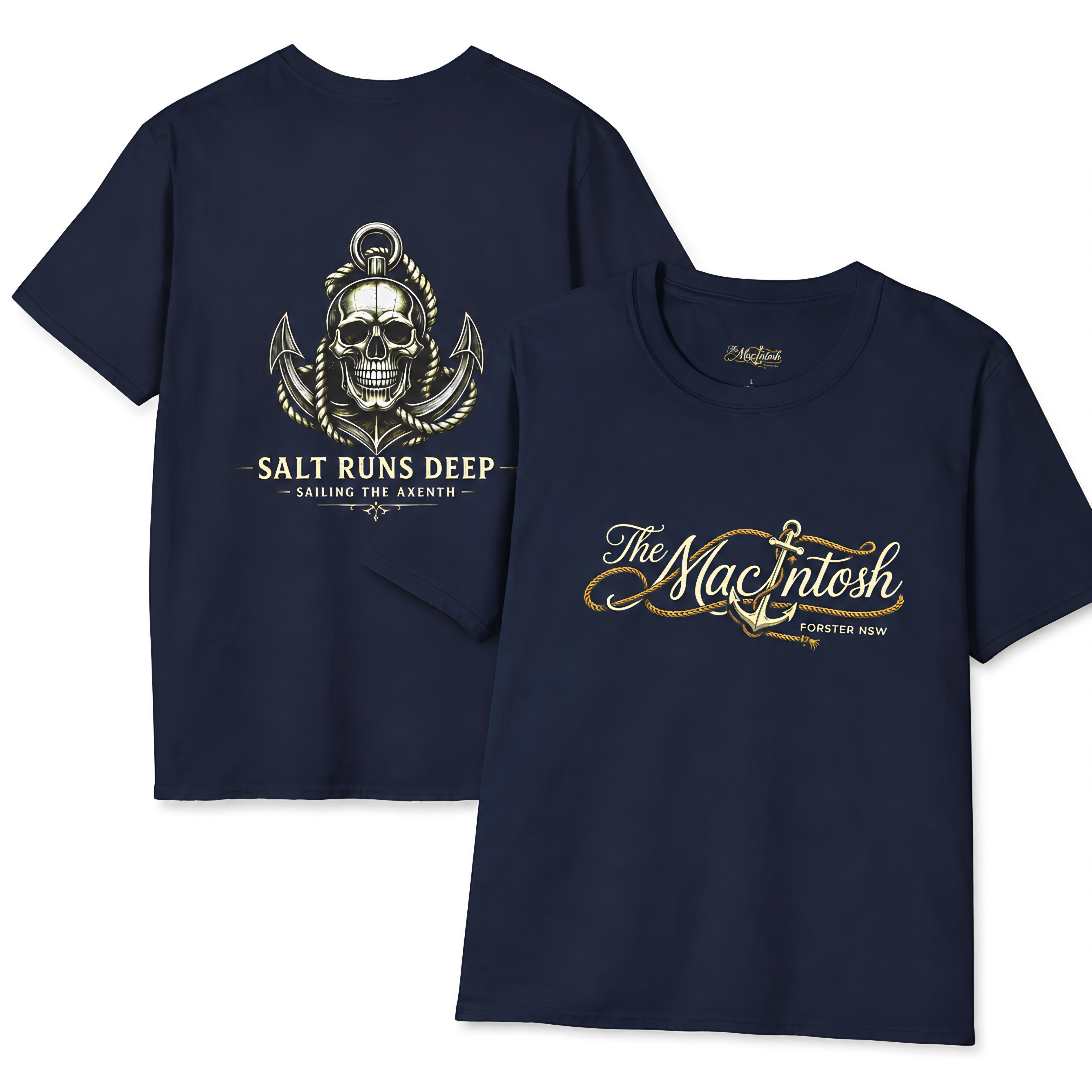 Salt Runs Deep Macintosh Tee
