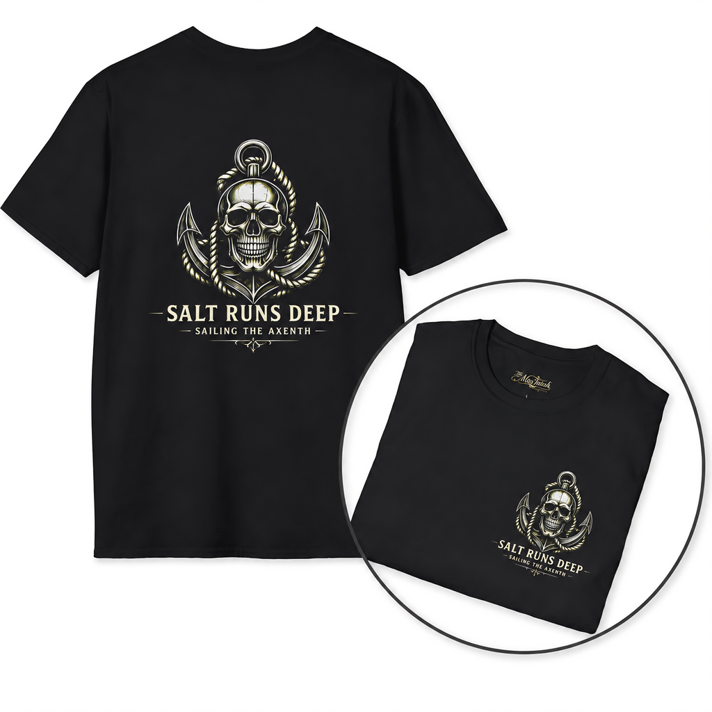 Salt Runs Deep Crew Tee